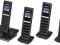 Telefon SLIM, 4 słuchawki sekretarka menu j.POLSKI
