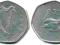 IRLANDIA  50 pence 197r.