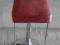 Hoker Krzesło Barowe czerwone 2 szt