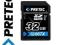 PRETEC SDHC 32GB UHS-I 667x 95MB/s 60MB/s FullHD