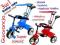 Solidny Rowerek 3w1 Baby Mix Children Trike Daszek