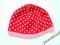 Czapeczka czerwona kropki cudo GAP rozm. 12-18m