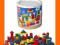 HEROS Drewniane Klocki BabyBlocks, 50 HIT
