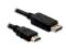 Kabel DISPLAYPORT M->HDMI M 5m Gold Kabel DISPLAYPORT M->HDMI M 5m Gold