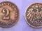 2 PFENNIGI 1914 A CESARSTWO NIEMIECKIE