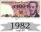 100 zł złotych - 1982 z paczki UNC seria LK