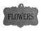 Tabliczka Szyld Metalowy dla sklepu na kwiaty