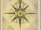 KOMPAS RÓŻA WIATRÓW symbol CANTERBURY KATEDRA