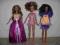 Ubranka dla Barbie SUPER ZESTAW DLA 3 LALEK