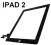 Nowy Digitizer Szybka Dotykowa Dotyk iPad 2 czarny