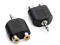 Adapter Redukcja Jack 3,5 stereo 2x GN. RCA CINCH