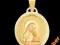medalik złoty MATKA Z DZIECIĄTKIEM pr585 GRATISY