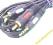 Przyłącze kabel CHINCH 2xRCA na JACK 3.5mm 1,5m