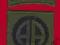 VAR naszywki, Naszywka  AIRBORNE