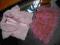 Wójcik Różowa bajka 122 tiulowa tutu + futerko