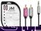 Kabel Jack 3.5 - 2RCA Stereo 1.8m Kruger&amp;Matz