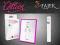 Bateria COTTIEN 320 mAh - Pink Blossom - Biała