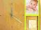 BABY KidZZcast My First Clock zegar odcisk NATURAL