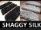 NAKŁADKI DYWANIKI STOPKI SHAGGY SILK  =9 KOLORÓW=