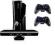 KONSOLA XBOX 360 250GB + KINECT + 2 PADY + 2 GRY