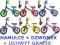 ROWERKI BIEGOWE MILLY MALLY DRAGON +HAMULCE+UCHWYT