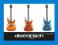 GITARA ELEKTRYCZNA DBZ BARCHETTA FM+POKROWIEC PROM