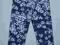 DŁUGIE LEGINSY W KWIATY POLSKI PRODUCENT 104