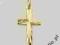 ZŁOTY KRZYŻYK GRAWEROWANY CHRZEST ŚLUB KOMUNIA 585