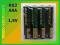 Baterie Washida R3 AAA R03 1,5V *12-sztuk* (fl)