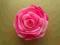 Broszka z filcu, kwiat, różowa, róża, filc