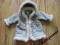 Płaszczyk z futerkiem H&amp;M 6-9 m 74