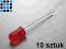 [X-L]   Dioda LED czerwona  5mm    10 sztuk