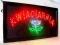 kwiaciarnia REKLAMA kwiat LED NEON BANER tablica