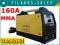 SPAWARKA INWERTOROWA MAGNUM SNAKE 160A MMA + KABLE