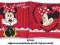 DISNEY Poszewki 40x40 DISNEYA Myszka Minnie Mous