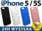 Etui na telefon do Apple iPhone 5 / 5S + 2x FOLIA