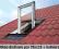 OKNO DACHOWE PLASTIKOWE 78x118 +KOŁNIERZ PVC
