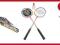 Badminton zestaw ROX 1005 2 rakietki i 3 lotki