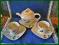 stary zestaw do pracy porcelana LIPTON limited
