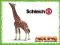 Schleich Żyrafa samiec jedzący 14389