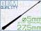 ANTENA bacik 5mm gwint wystający Grande Punto inne