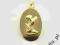 ZŁOTY MEDALIK ANIOŁEK NA CHRZEST PREZENT ANIOŁ