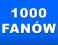 1000 Fanów na Facebooku Fani Lubię to Like Reklama