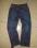 WYCIERANE JEANSOWE SPODNIE DENIM 140