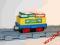TOMEK, Wagonik STORYBOOK CAR, Fisher - TANIO!