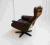 G-MOBEL, LOUNGE CHAIR, SKÓRA, MODERN DANISH, 60/70