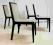 ROCHE BOBOIS CHAIR x 4, FRANCE, DESIGN 70/80