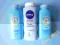 ZASYPKA PUDER NIVEA + PUDER PENATEN x 2 DLA DZIECI