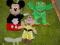 PACYNKI MICKEY MOUSE / ŻABA + KRASNOLUDEK GAPCIO