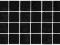 Podkładki do mebli z pianki 18x18 MM CZARNE 32 szt